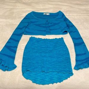 Tiger Mist Mini Skirt Set